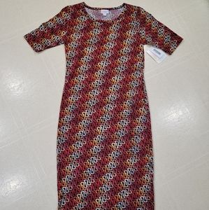 LuLaRoe Julia Dress Women's Size Small NWT